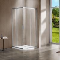 Душевой уголок Vincea Garda VSS-1G800CL, 800*800, хром, стекло прозрачное