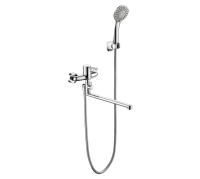 Смеситель для ванны Bravat Slim F6332366CP-01L-RUS