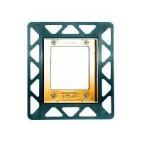 Монтажная рамка TECE для установки стеклянных панелей TECEloop или TECEsquare Urinal на уровне стены Позолоченные 9242648