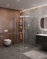 Душевой уголок CEZARES MOLVENO-RH-2-120/100-C-Cr-IV