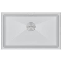 Мойка LUMI 74UNI, IT-GRANIT, LU74-WH, белый, 740х460, Paulmark