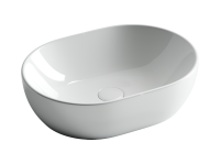 Умывальник Ceramicanova чаша накладная овальная Element 480x350x140мм