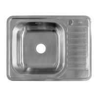 Мойка IDDIS Basic нержавеющая сталь сатин чаша слева 650х500 BAS65SLi77