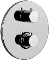 Смеситель для ванны с душем скрытого монтажа Paffoni LIGHT LIQ019CR термостатический