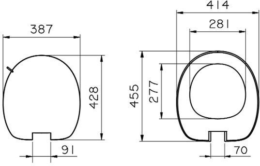 Крышка-сиденье для унитаза VitrA Istanbul 166-003-109