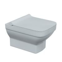 Унитаз BERGES подвесной LEVEL 50 см, сиденье дюропласт Level Slim SO, микролифт, быстросьем