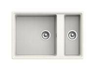 Кухонная мойка GranFest LEVEL LV-760K белый