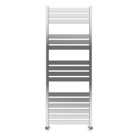 Полотенцесушитель водяной TERMINUS Латте П16 500х1400 в комплекте с вентилями 3/4 на 1/2