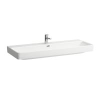 Подвесная раковина Pro S 120х47х9,5 см, 1 отверстие для смесителя, санфарфор 8.1496.5.000.104.1