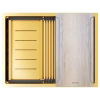 Мойка нерж. сталь NEXT-MULTI SINK 58 UNI, PM785845-BG, брашированное золото, 580х450мм, Paulmark