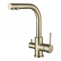 Смеситель для кухни AquaSanita Akvaduo 2663 002 nickel