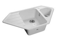 Кухонная мойка GranFest CORNER C-950E иней