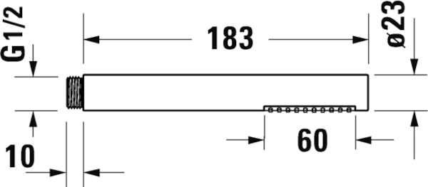 Ручной душ Duravit UV0640000000