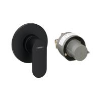 Hansgrohe Rebris S Встраиваемый смеситель для душа набор черный матовый 72648670