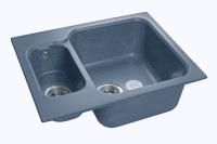 Кухонная мойка GranFest STANDART S-615K графит