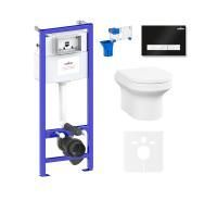 Комплект инсталляции и унитаза 7 в 1 Lavinia Boho Grance Hill Rimless 87561045