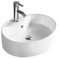Раковина керамическая (накладная)  SantiLine SL-1072