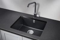 Кухонная мойка Granula GR-5551 шварц