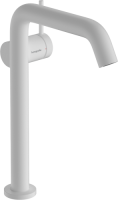 Смеситель для раковины Hansgrohe Tecturis S CoolStart EcoSmart 73370700 матовый белый 73370700