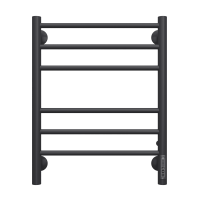 Полотенцесушитель электрический TERMINUS Аврора П6 450х600 электро КС 9005 матовый