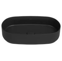 Раковина ISVEA Infinity накладная 550*360*120 цвет антрацит матовый 10NF65055SV-2C