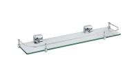 Полка стеклянная с ограничителем Fixsen Kvadro FX-61303B