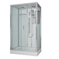 Душевая кабина Niagara Premium NG-6012-01GQR 120х80х210, низкий поддон 16 см, стекло прозрачное