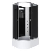 Душевая кабина Niagara Classic NG-2510-14RBKG 120х80х200, высокий поддон 40 см, стекло тонированное