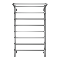 Полотенцесушитель электрический TERMINUS Полка П8 500х850 электро