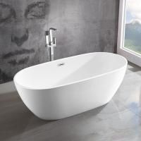 Ванна акриловая Vincea VBT-408-1800, 1800*815*580, цвет белый, слив-перелив в комплекте, хром