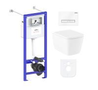 Комплект инсталляции и унитаза 6 в 1 Lavinia Boho Relfix Aveo Rimless 77050213