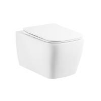 Унитаз подвесной безободковый BelBagno VENETO BB132CHR/BB132SC