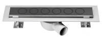 Душевой лоток Vincea SAY OPTIMA 601.80.B.M.S.NSN, 80 см, матовый черный
