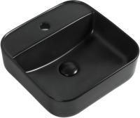 Раковина Aquanet City-2-MB 38.5 черный матовый
