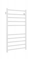 Полотенцесушитель водяной Stinox Classic 500x1000, нижнее подключение, белый матовый, 1/2" ВР (внутренняя резьба), 10 перекладин