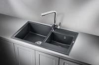 Кухонная мойка Granula GR-8201 шварц