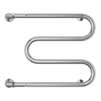 Полотенцесушитель водяной TERMINUS М-образный  1" БШ 600х500 без американок в комплекте