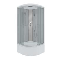 Душевая кабина Niagara Classic NG-2308-14 90х90х215, высокий поддон 40 см, стекло матовое Душевая кабина Niagara Classic NG-2308-14 90х90х215, высокий поддон 40 см, стекло матовое