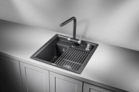 Кухонная мойка Granula KS-5002 черный