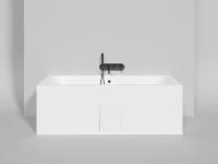 Ванна встраиваемая Salini ORLANDA AXIS 170x75, S-Sense, глянцевый белый 103213G
