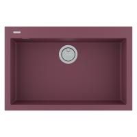 Мойка DECORATION 76, ACRYSTONE, PM937650-ME, MERLOT, 760х500 мм, Paulmark