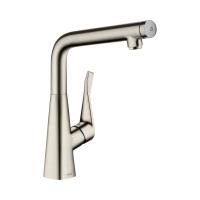Hansgrohe Metris смеситель для кухни однорычажный сталь 14883800