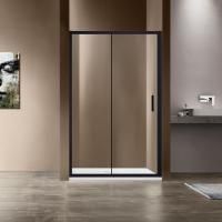 Душевая дверь Vincea Garda VDS-1G130CLB, 1300, черный, стекло прозрачное
