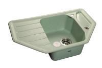 Кухонная мойка GranFest CORNER C-800E салатовый
