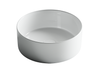 Умывальник Ceramicanova чаша накладная круглая Element 358x358x137мм