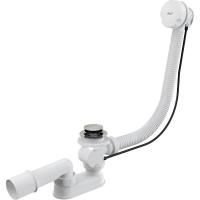 Сифон для ванны Alcaplast автомат комплект белый 80 cm, A51B-80