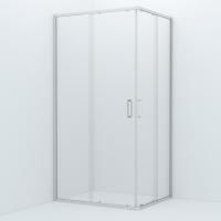 Душевое ограждение IDDIS Zodiac глянцевый алюминиевый профиль 100х80х195 см ZOD6CS8i23