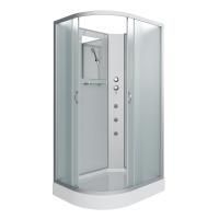 Душевая кабина Niagara Classic NG-3312-14RBKG 120х80х200, низкий поддон 13 см, стекло матовое