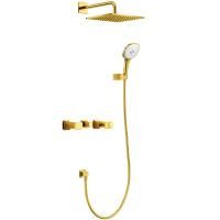Душевая система встраиваемая WONZON & WOGHAND Shakespeare, Темное золото (WW-654701-DG)