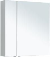 Зеркальный шкаф Aquanet Алвита New 80 Серый